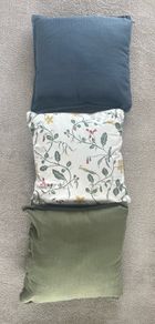 set of three IKEA cushions