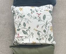 set of three IKEA cushions