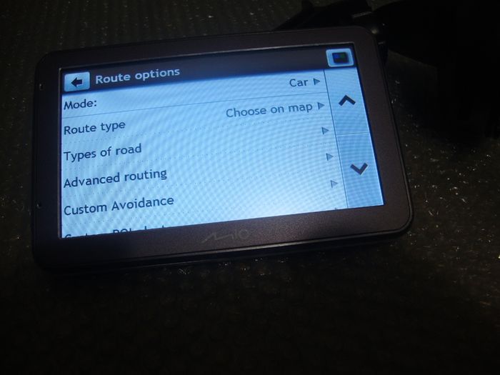 sat nav gps Mio Spirit 7670 LM for Truck, Lorry, HGV, Caravan