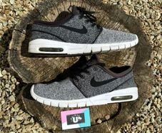 Premium Nike SB Air Max Grey White Black
