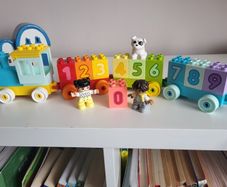 lego duplo number train