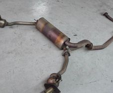 Honda Civic Type r exhaust system