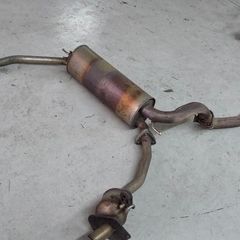 Honda Civic Type r exhaust system