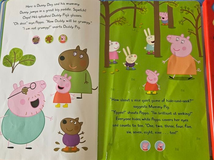 Peppa's Super Noisy Sound Book + My Grandpa Board Book