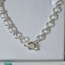 Lovely dressy silver chain Image 2