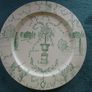 2 X Wedgwood Hand Painted Wooden Chargers - 13" Dia. - Factory Prototypes Image 5