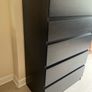 IKEA KULLEN 5-Drawer Chest in the Black-Brown finish Image 4