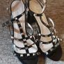 Totally fabulous black patent stud heels Image 2