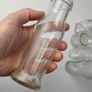 213 - Set of 5 Vintage Clear Glass Decorative Collectible Bottles Image 2