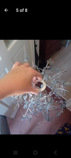 floral chandelier pendant