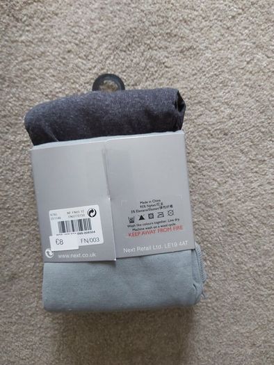 NEXT Opaque Tights 2 Pairs Sz M/ L