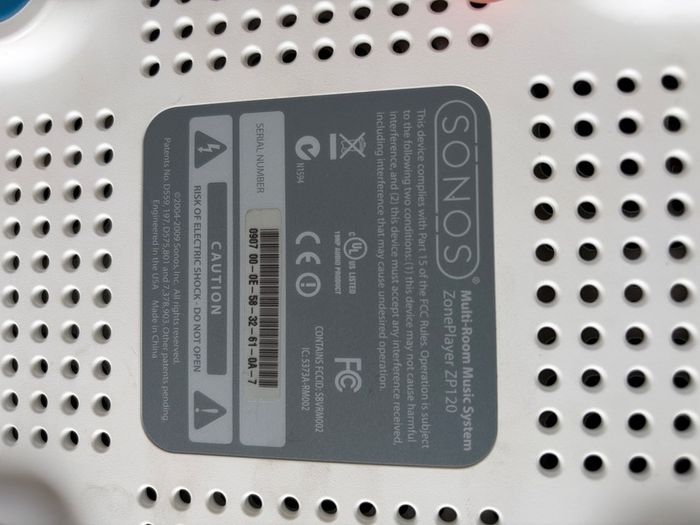 Sonos ZP120 Amp