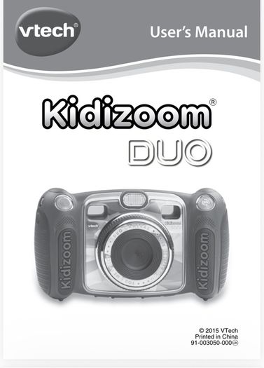 Vtech Kidizoom Duo camera