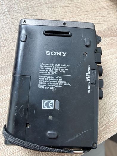 Sony cassette player