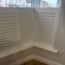 White Shutter Blinds for Bay Window Image 3