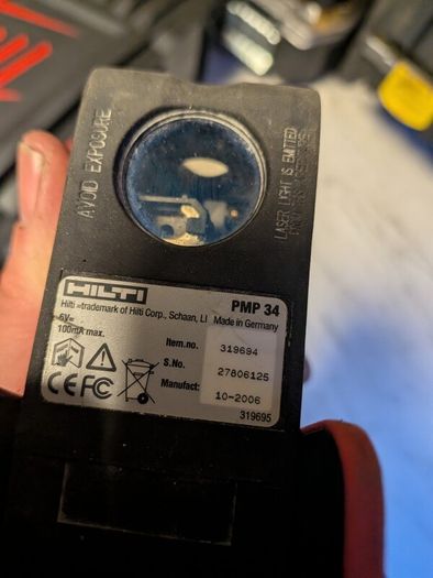 Hilti plumb point laser