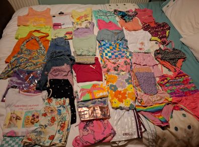 Girls summer bundle over 50 piece 7-8 years Next, name it