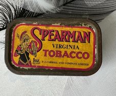Vintage tin box