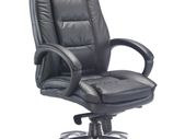 Montana Black Leather Executive Office Chair CH0240