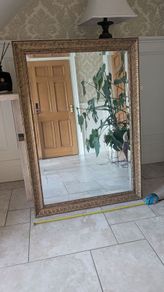 Large Ornate Gilt Effect Mirror