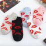 Fashion Red lips ankle socks Image 5