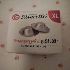 Silverette nipple cups