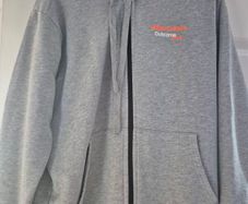 Grey hoodie size L