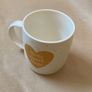 Home Sweet Home Mug - White & Gold Image 4