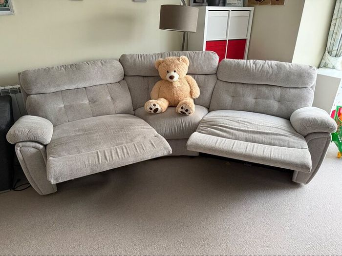 3-seater reclining sofa