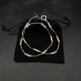 Vintage 925 Sterling Silver & Cultured Pearl Necklace Image 3