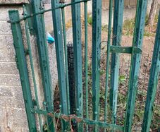 iron security gates