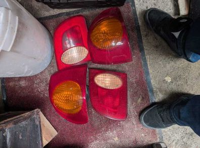 E11 Toyota Corolla 4 doors tail lights