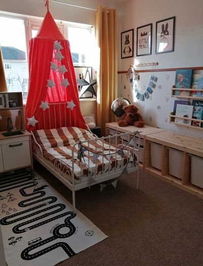 children's bed with mattress