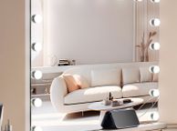 main image for ad Large Hollywood Vanity Mirror With Lights w/ USB Type C Desktop Wallmount 23.6in
