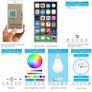 Smartbulb Wireless Bluetooth Speaker LED RGB Bulb App Controlled Image 4