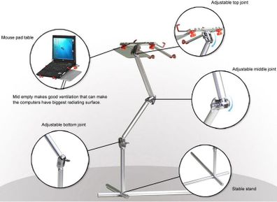 Foldable Laptop stand