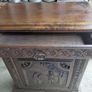 Antique French oak cabinet Image 6