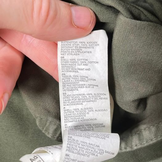 G-Star RAW Originals Delta Overshirt Olive Green Cargo Jacket XXXL