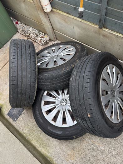 Volkswagen R15 wheels Hanckook tyres