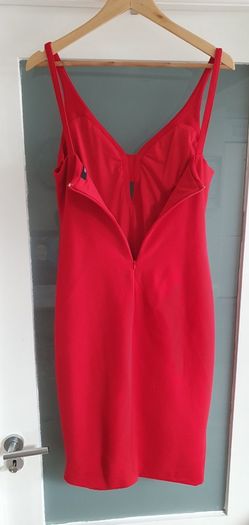 Sportsgirl red bodycon dress Sz M (Fit 10-12UK) - Rrp125 AUD