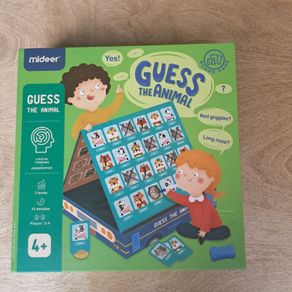 Mideer Guess The Animal Board Game Excellent Condition