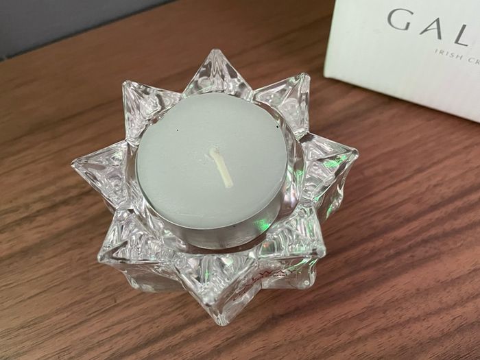 Galway Irish Crystal Tulip Votive 5.5 cm