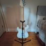Harley Benton guitar ST-20 WH Standard Series + Harley Benton HB-10G Amp + Thomann bag + stand Image 7