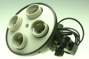 4in1 E27 Socket Adapter Holder