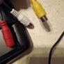 car reverse camera and monitor flip to close when need. All cables and easy to install on reverse positive cable and ground metal part of the car. Image 2