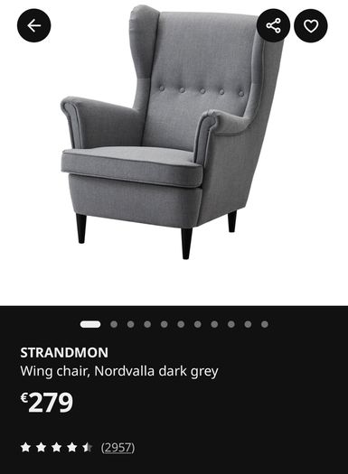 IKEA Strandmon chair