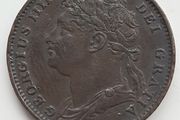 Britanniar  1822  Georgius Llll  Farthing