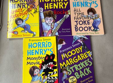 Horrid Henry x 5 books