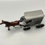 Vintage Cast Iron Metal Amish Driver on Horse Drawn Carriage Buggy Wagon Image 10