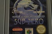 N64 Nintendo N64 Mortal Kombat Mythologies SUB-ZERO Game